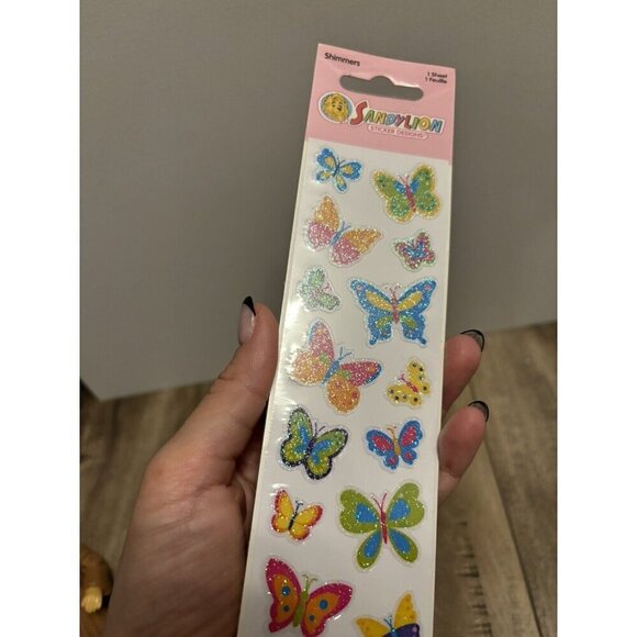 Vintage Sandylion Butterfly Stickers, Sealed Shimmers - Picture 3 of 4